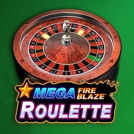 Mega Fire Blaze Roulette slot visual from Playtech available on x3bets.uk.com