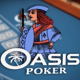 Try Oasis Poker slot by Nucleus Gaming on x3bets.uk.com – logo image